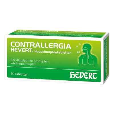 Contrallergia Hevert — tabletki na alergiczny nieżyt nosa (katar 50 szt. od Hevert-Arzneimittel GmbH & Co. KG PZN 14175453