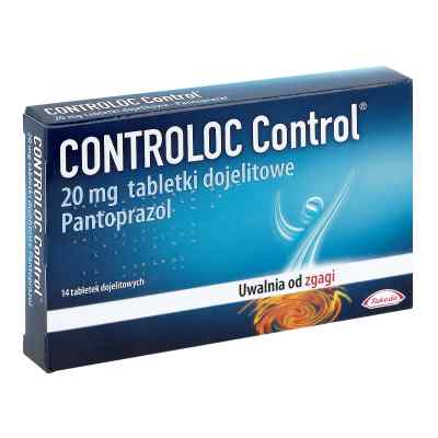 Controloc Control 20 mg tabletki 14  od TAKEDA GMBH (ORANIENBURG) PZN 08300325