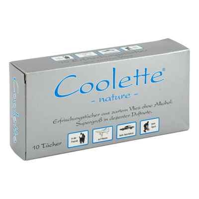 Coolette Nature Erfrischungstuecher Vlies 10 szt. od Coolike-Regnery GmbH PZN 05553732
