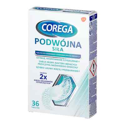 Corega Podwójna siła, tabletki 36  od STAFFORD MILLER DUNGARVAN PZN 08300939