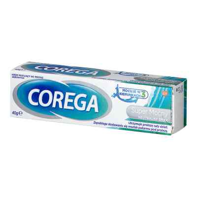 Corega Super Mocny Neutralny Smak krem mocujący 40 g od STAFFORD MILLER DUNGARVAN PZN 08300942