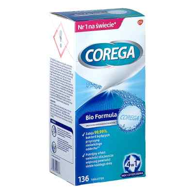 Corega Tabs Bio Formula 136  od STAFFORD MILLER DUNGARVAN PZN 08301371