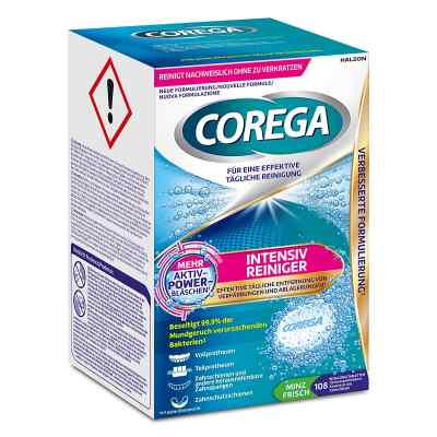 Corega Tabs Intensywny środek czyszczący 108 szt. od Haleon Germany GmbH PZN 18761662