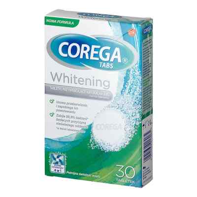 Corega Tabs Whitening 30  od STAFFORD MILLER DUNGARVAN PZN 08300938