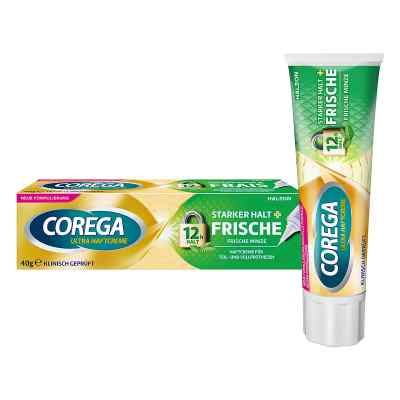 Corega Ultra Haftcreme Starker Halt+frische 40 g od Haleon Germany GmbH PZN 19283986