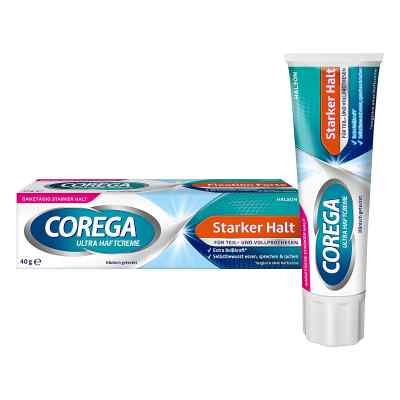 Corega ultra krem mocujący do protez zębowych 40 g od GlaxoSmithKline Consumer Healthc PZN 13170560