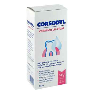 Corsodyl płyn do płukania jamy ustnej 300 ml od GlaxoSmithKline Consumer Healthc PZN 09702962