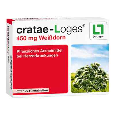 Cratae-loges 450 Mg Weißdorn Filmtabletten 100 szt. od Dr. Loges + Co. GmbH PZN 17611311