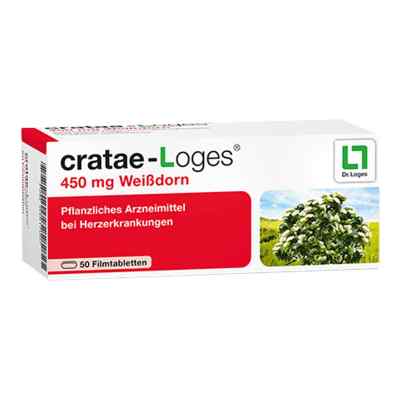 Cratae-loges 450 Mg Weißdorn Filmtabletten 50 szt. od Dr. Loges + Co. GmbH PZN 17611297
