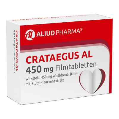 Crataegus Al 450 mg Filmtabl. 100 szt. od ALIUD Pharma GmbH PZN 00013184