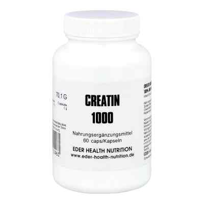 Creatin 1000 Pulver kapsułki 60 szt. od EDER Health Nutrition PZN 00246310