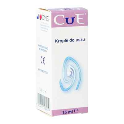 Cue krople do uszu 15 ml od DMG DRUGS MINERALS AND GENERICS PZN 08300627