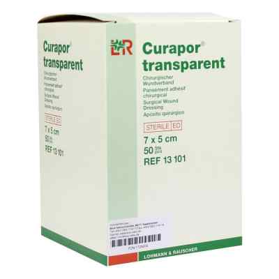 Curapor Wundverband steril transparent 5x7 cm