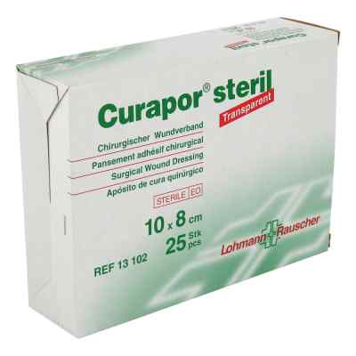 Curapor Wundverband steril transparent 8x10 cm