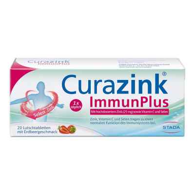 Curazink Immunplus Lutschtabletten 20 szt. od STADA Consumer Health Deutschlan PZN 15626047