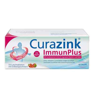 Curazink Immunplus Lutschtabletten 50 szt. od STADA Consumer Health Deutschlan PZN 15626053