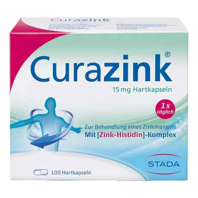 Curazink Kapseln 100 szt. od STADA Consumer Health Deutschland GmbH PZN 00679411