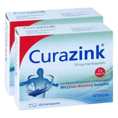 Curazink Vorteilspack 2x100 szt. od STADA Consumer Health Deutschlan PZN 08100706