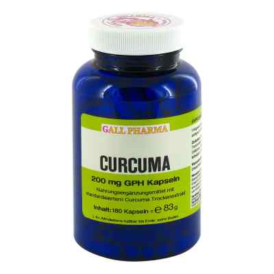 Curcuma 200 mg kapsułki 180 szt. od GALL-PHARMA GmbH PZN 03175668
