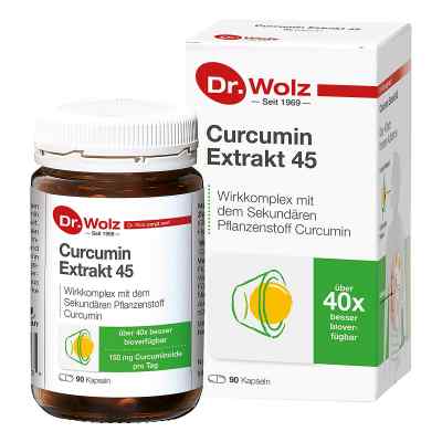 Curcumin Extrakt 45 Doktor wolz kapsułki 90 szt. od Dr. Wolz Zell GmbH PZN 10793390