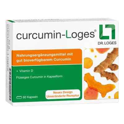 Curcumin-loges kapsułki 60 szt. od Dr. Loges + Co. GmbH PZN 10536664