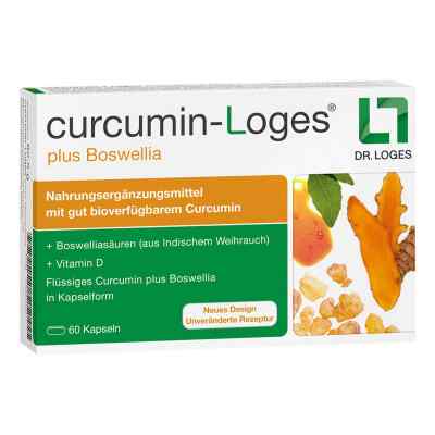 Curcumin-loges plus Boswellia kapsułki 60 szt. od Dr. Loges + Co. GmbH PZN 14037231