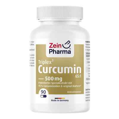 Curcumin-triplex3 500 mg/Kapsułka 95% kurkumina + bioperyna 90 szt. od Zein Pharma - Germany GmbH PZN 08768953