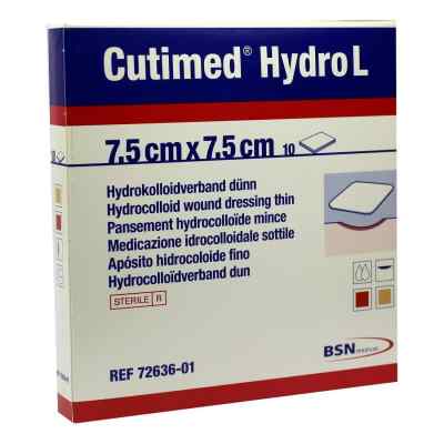Cutimed Hydro L Hydrok.ver.7,5x7,5cm duenn 10 szt. od BSN medical GmbH PZN 02784158