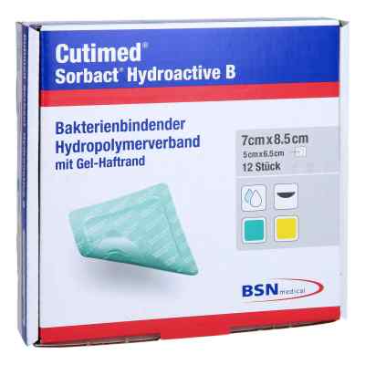 Cutimed Sorbact Hydroactive B Gel-v.7x8,5 cm haft.