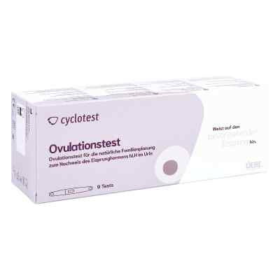 Cyclotest test owulacyjny 9 szt. od Uebe Medical GmbH PZN 01399381