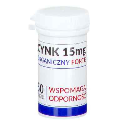 Cynk 15mg Organiczny Forte tabletki 50  od  PZN 08304497