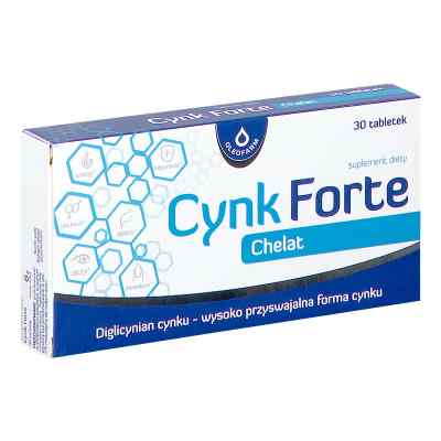 Cynk Forte tabletki 30  od OLEOFARM SP. Z O.O. PZN 08303654