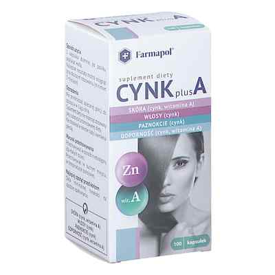 Cynk Plus A kapsułki 100  od  PZN 08305112