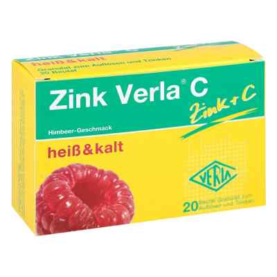 Cynk Verla C granulat 20 szt. od Verla-Pharm Arzneimittel GmbH & PZN 04492224