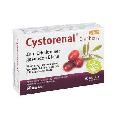 Cystorenal Cranberry plus kapsułki 60 szt. od Quiris Healthcare GmbH & Co. KG PZN 05022549