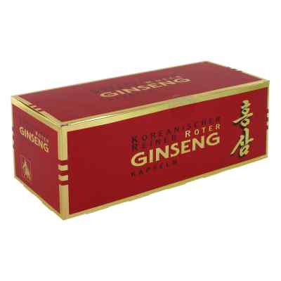 Czerwony żeńszeń kapsułki 300 mg 600 szt. od KGV Korea Ginseng Vertriebs GmbH PZN 00434862