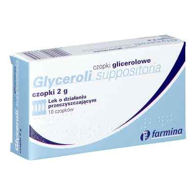 Czopki glicerolowe 10  od FARMINA SP. Z O.O. PZN 08301549