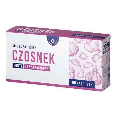 Czosnek forte bezzapachowy Oleofarm 60 kaps. od OLEOFARM SP. Z O.O. PZN 08300879