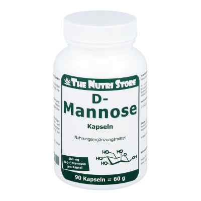 D Mannose 500 mg dla wegetarian, kapsułki