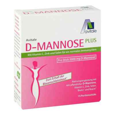 D-mannose Plus 2000 mg mit Vit.u.Mineralstof.saszetki 15X2.47 g od Avitale GmbH PZN 15211369