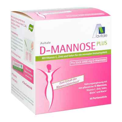 D-mannose Plus 2000 mg saszetki 60X2.47 g od Avitale GmbH PZN 16319502
