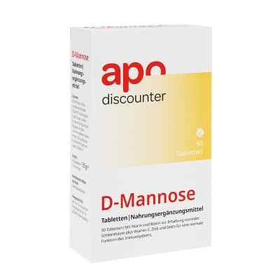 D-mannose tabletki 90 szt. od apo.com Group GmbH PZN 17390850