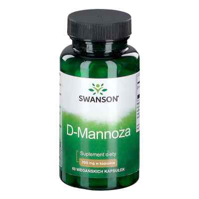 D-Mannoza kapsułki  60  od SWANSON HEALTH PRODUCTS PZN 08306286