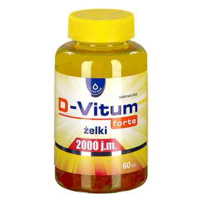 D-Vitum Forte 2000 j.m. żelki