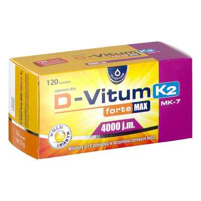 D-Vitum Forte Max 4000 j.m. K2 kapsułki