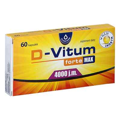 D-Vitum Forte Max 4000 j.m. kapsułki 60  od  PZN 08304476