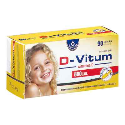D-Vitum witamina D 800 j.m.  90  od OLEOFARM SP. Z O.O. PZN 08303111