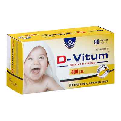 D-Vitum witamina D dla niemowląt 400 j.m.