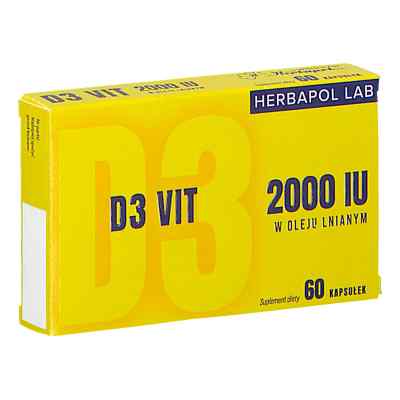 D3 Vit 2000 Herbapol Lab kapsułki