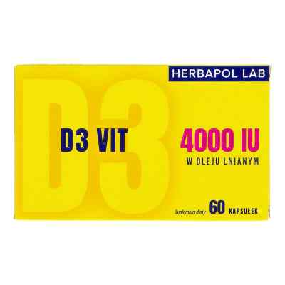 D3 Vit 4000 Herbapol Lab kapsułki